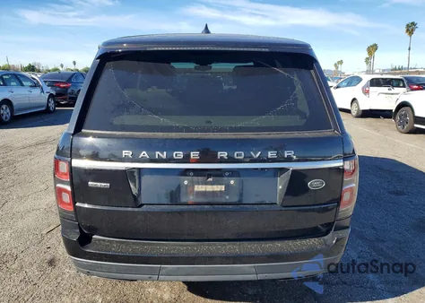 2018 Land Rover Range Rover Hse из США, поврежденный, VIN SALGS2RKXJA381997